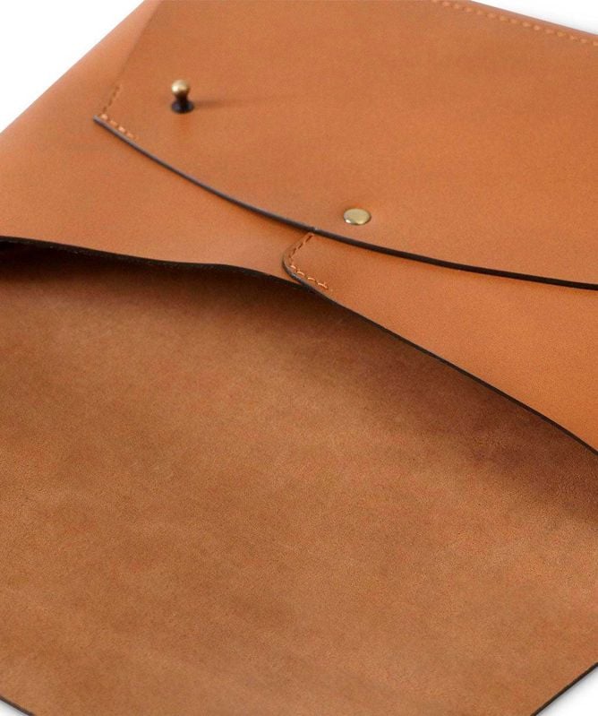 Nappa Dori Leather Wrap Sleeve 13"