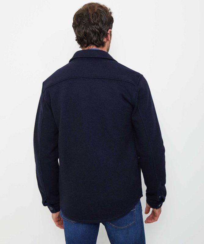 Thomas Maine Wool Blend Siena Overshirt