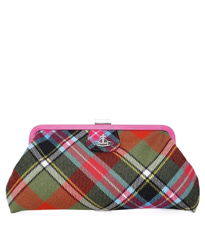 Vivienne Westwood ドロシー刺繍サテンクラッチ ☆SALE☆Vivienne Westwood DOLLY サテン クラッチバッグ
