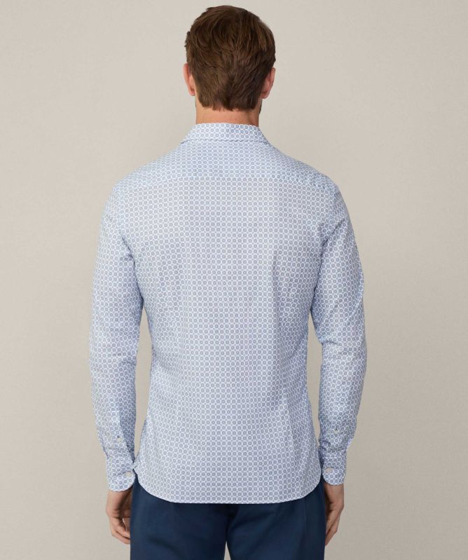 Hackett Tailored Fit Tile Print Shirt
