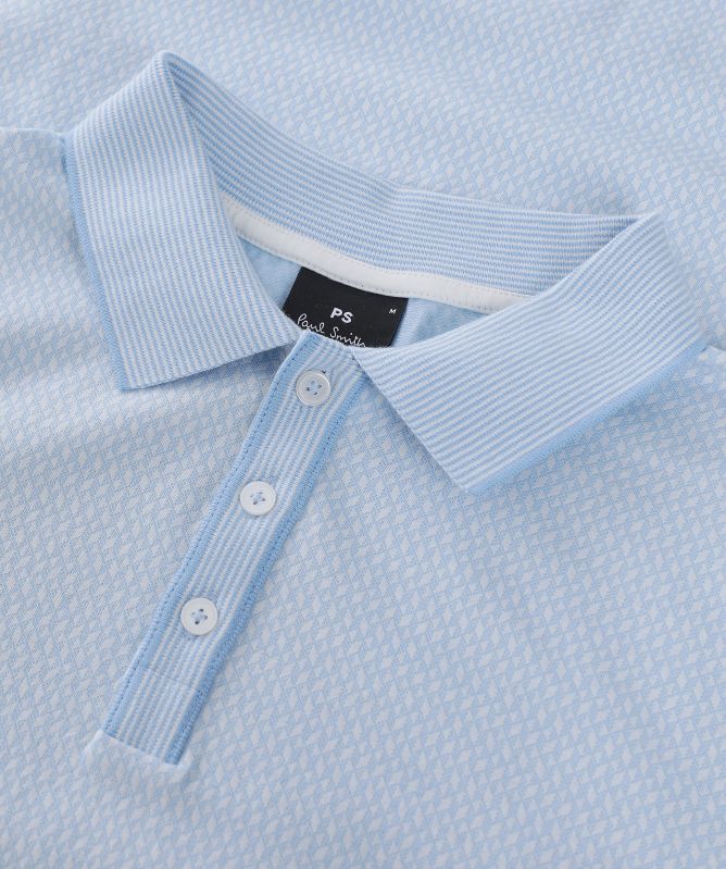Paul Smith Geo Mercerised Polo Shirt