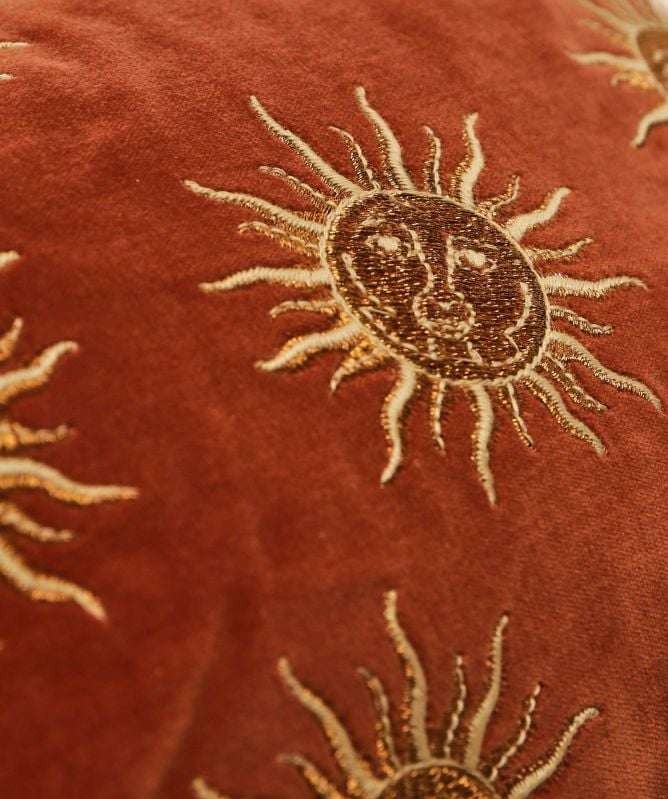Elizabeth Scarlett Orange Sun Goddess Everyday Pouch | Jules B