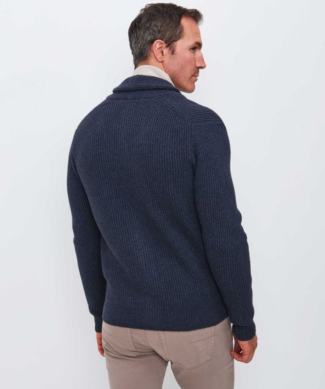 Sand Wool Isop Shawl Cardigan