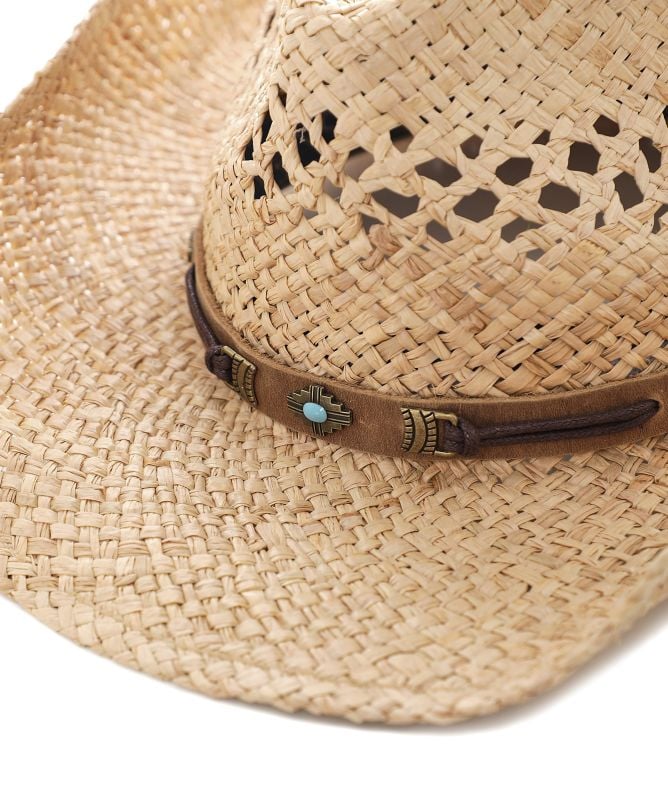 Stetson Western Raffia Straw Hat