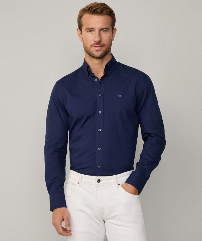 Hackett Tailored Fit Oxford Shirt
