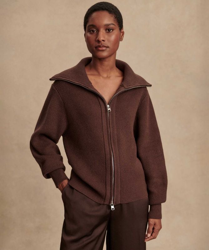 Varley Enrico Zip Knit Jacket