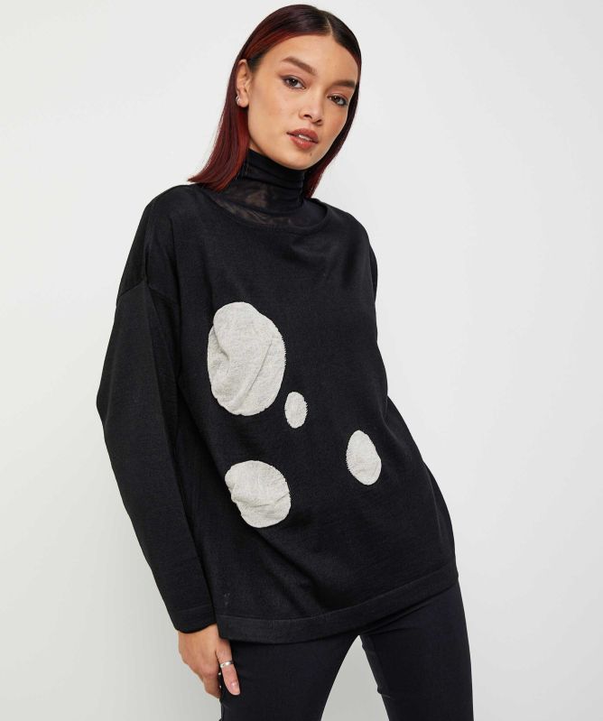 Bize Circle Detail Jumper