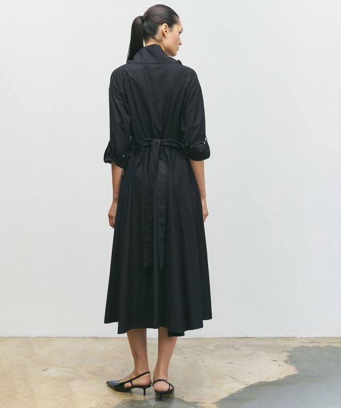 Bize Flower Print Shirt Dress