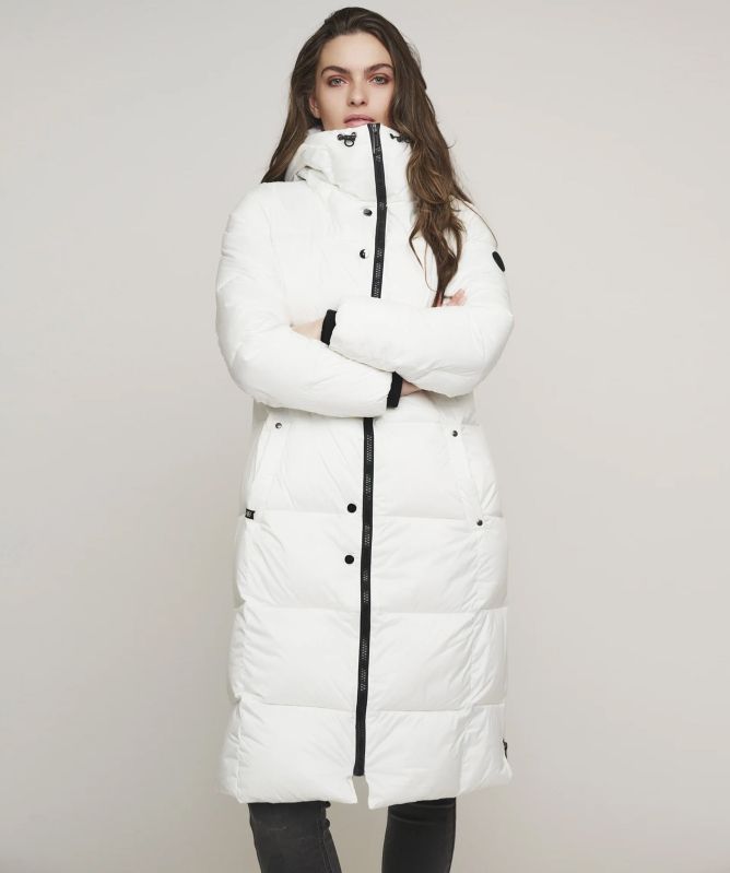 Rino and Pelle Rosana Long Hooded Coat