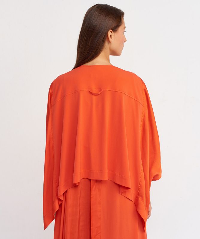 NU London Satin Belt Jacket