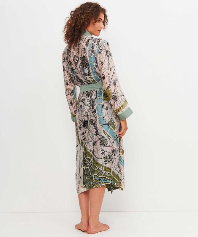 One Hundred Stars Paris Map Gown