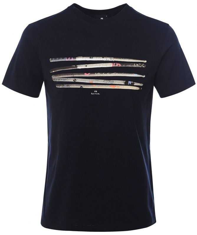 Paul Smith Organic Cotton Drumstick T Shirt
