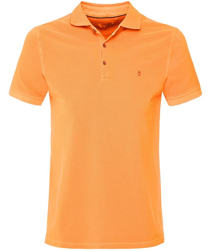 Thomas Maine Cotton Pique Polo Shirt