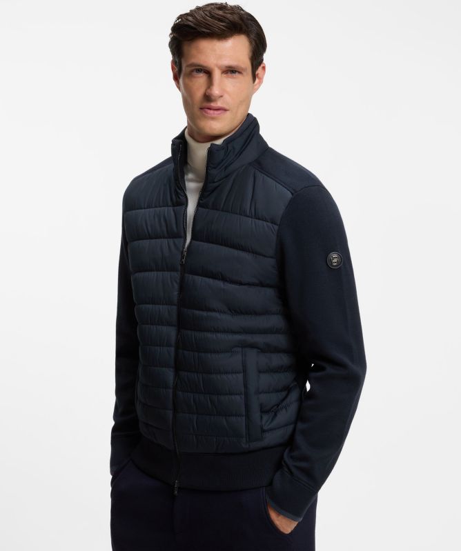 BOSS H-Facente Padded Zipper-Up Jacket