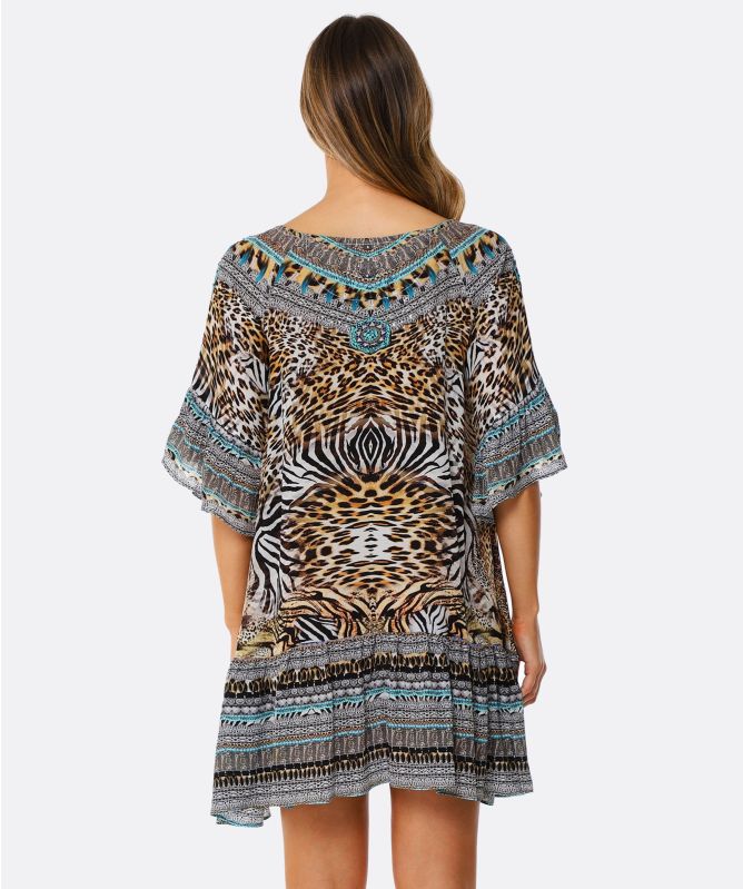 Inoa Savannah Silk Gypsy Dress