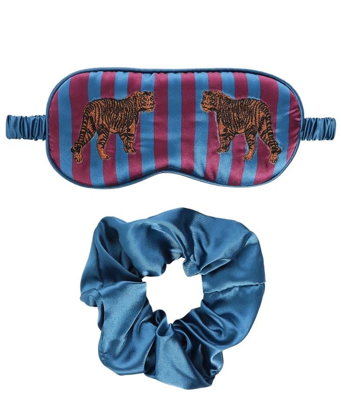 Chelsea Peers Tiger Stripe Sleep Mask Set