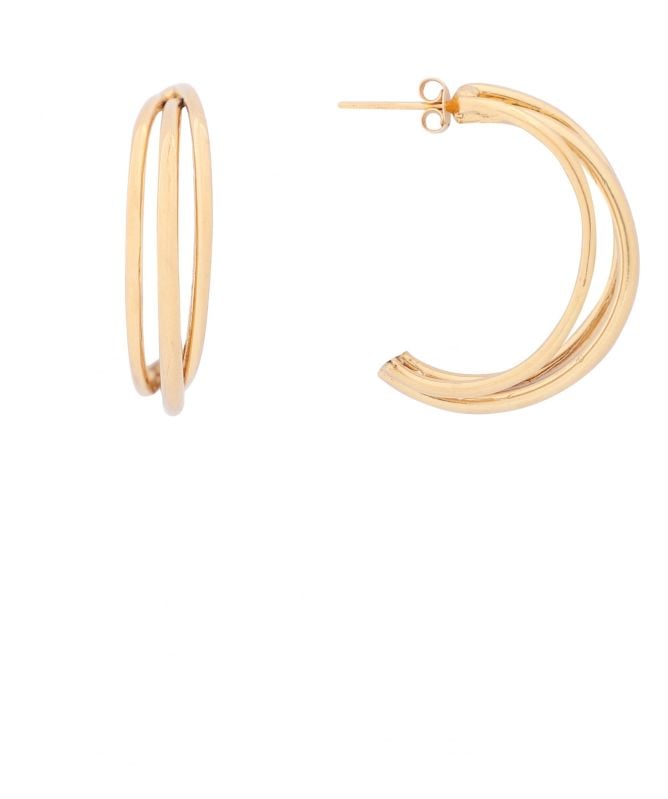 Katerina Vassou Narva Gold Plated Earrings