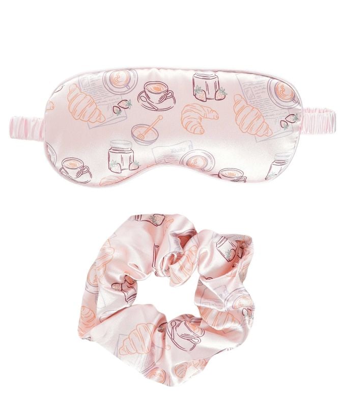 Chelsea Peers Breakfast Print Sleep Mask Set