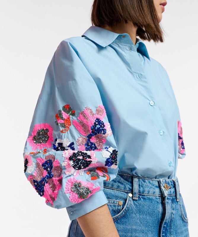 Essentiel Antwerp Eliana Embroidered Shirt