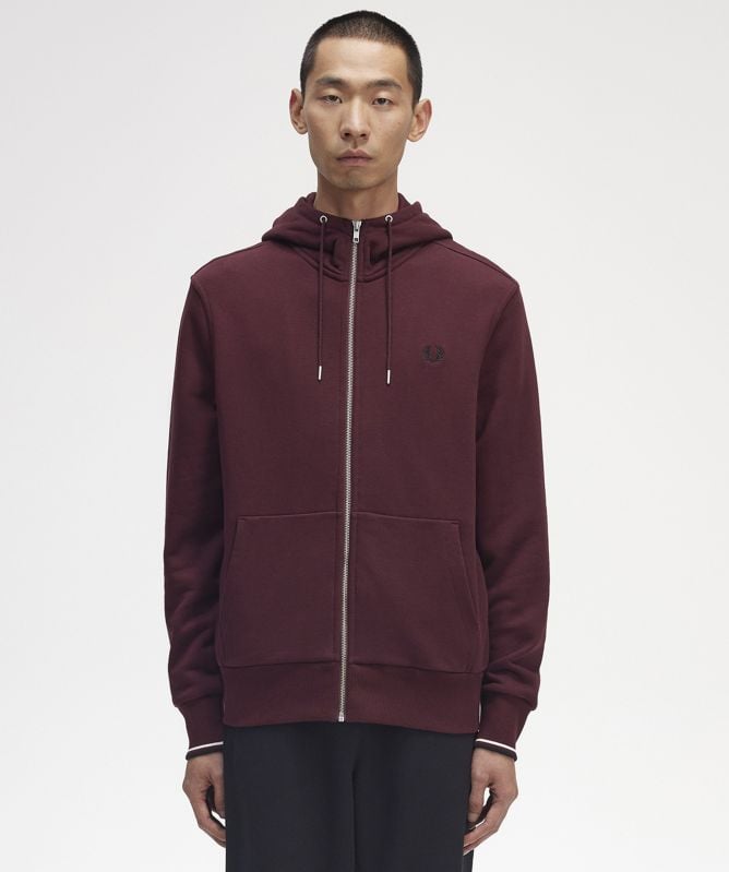 Fred Perry Zip Through Hoodie