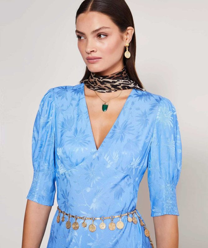 RIXO Zadie Midi Dress