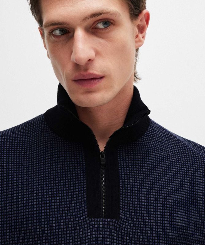 BOSS Half-Zip H-Dambino Jumper