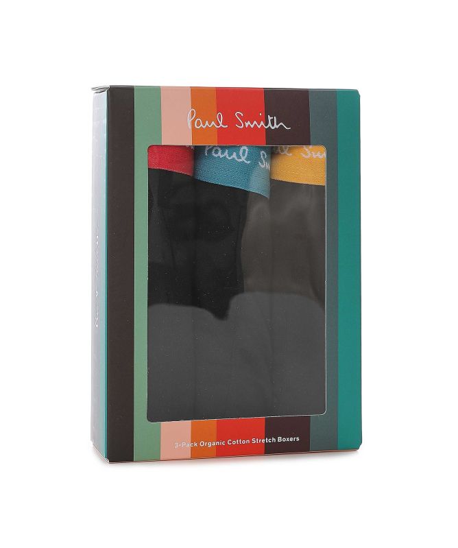 Paul Smith Black Boxer Briefs 3 Pack