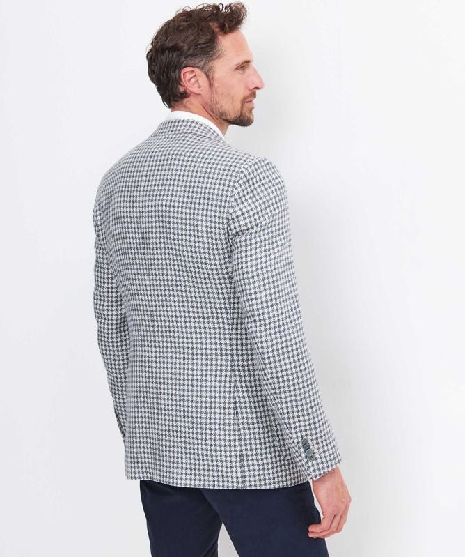 Jules B Wool Houndstooth Jacket