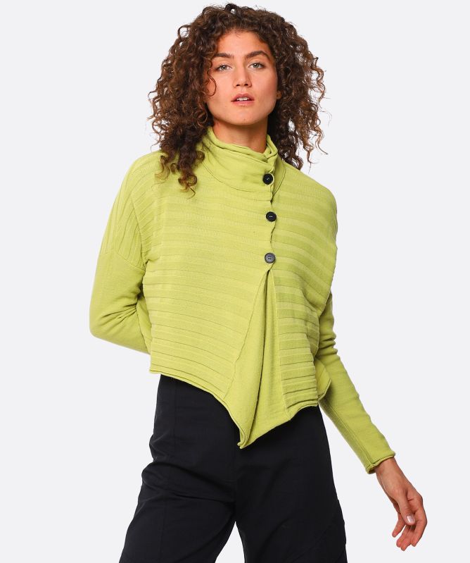 Lurdes Bergada Oversized Ribbed Cardigan