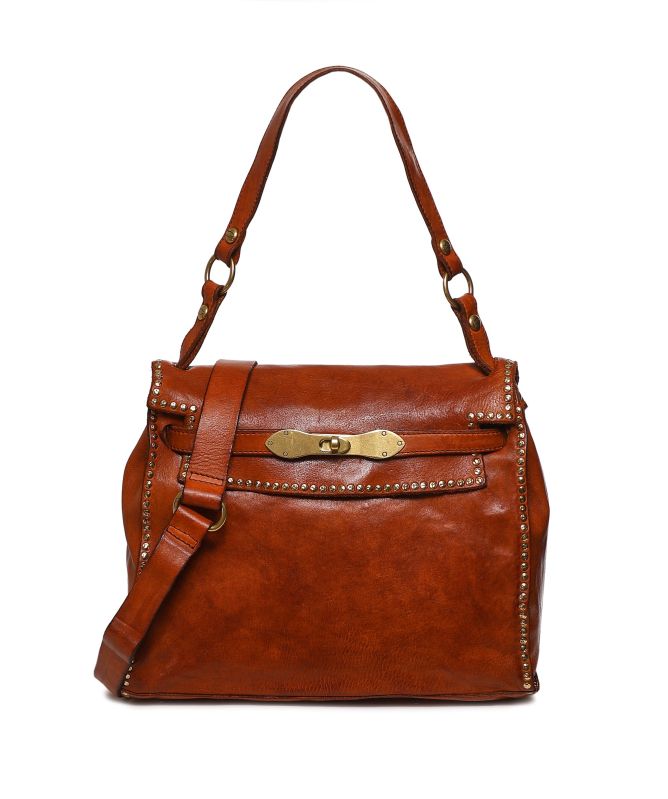Campomaggi Kura Leather Shoulder Bag