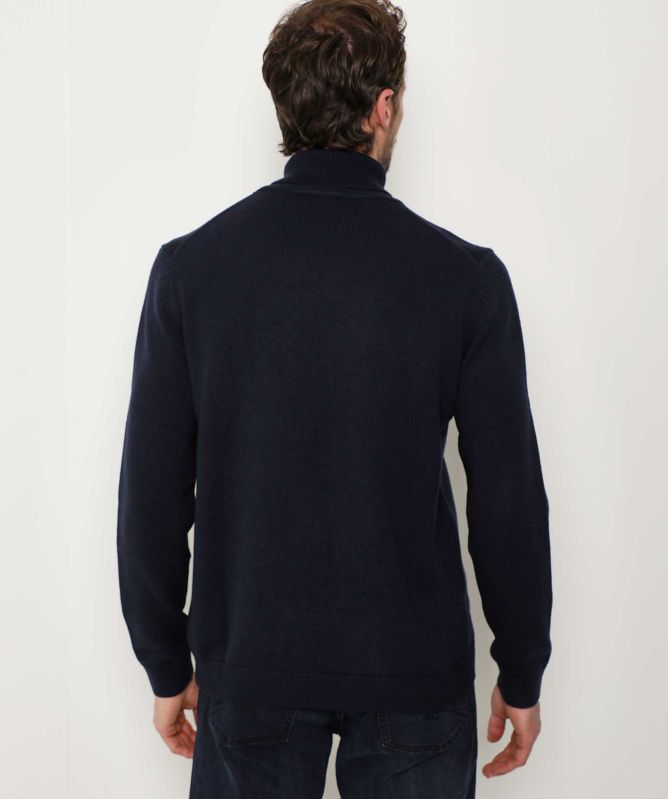 Baldessarini Wool Cotton Roll Neck Rocco Jumper