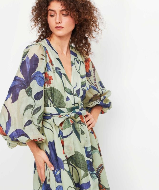 Lavi Long Ligea Wrap Dress