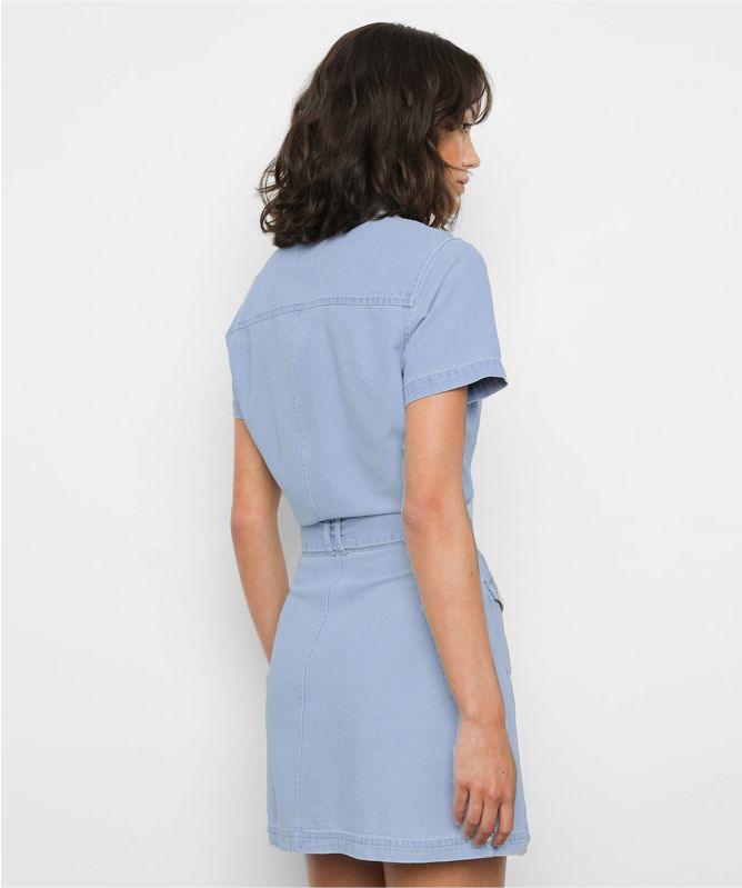 Rails Danica Short Sleeve Denim Dress