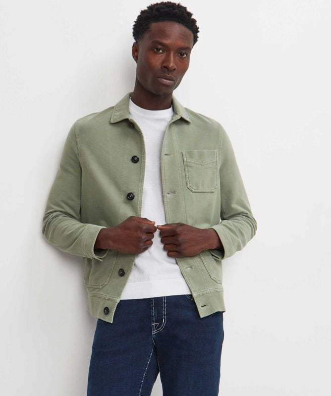 Circolo 1901 Slim Fit Fleece Work Jacket