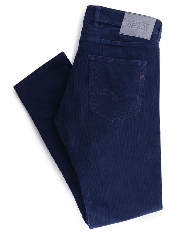 Replay Straight Fit Corduroy Grover Jeans