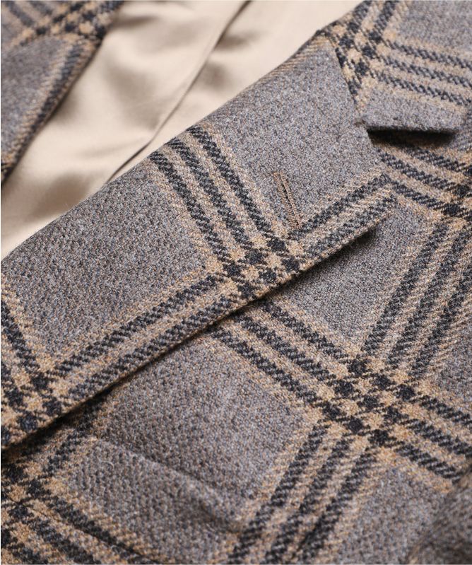 J. Blades Wool Glen Check Jacket