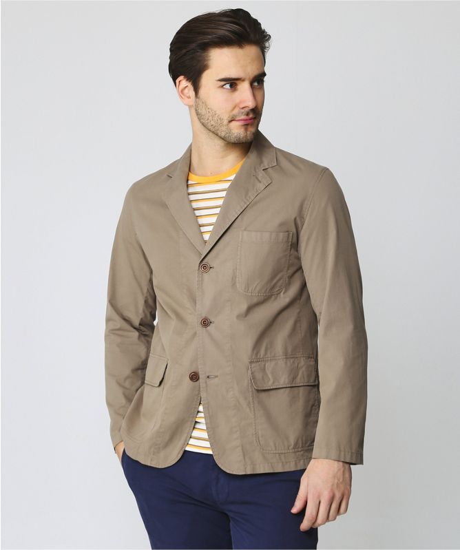 Hartford Cotton Twill Jag Jacket