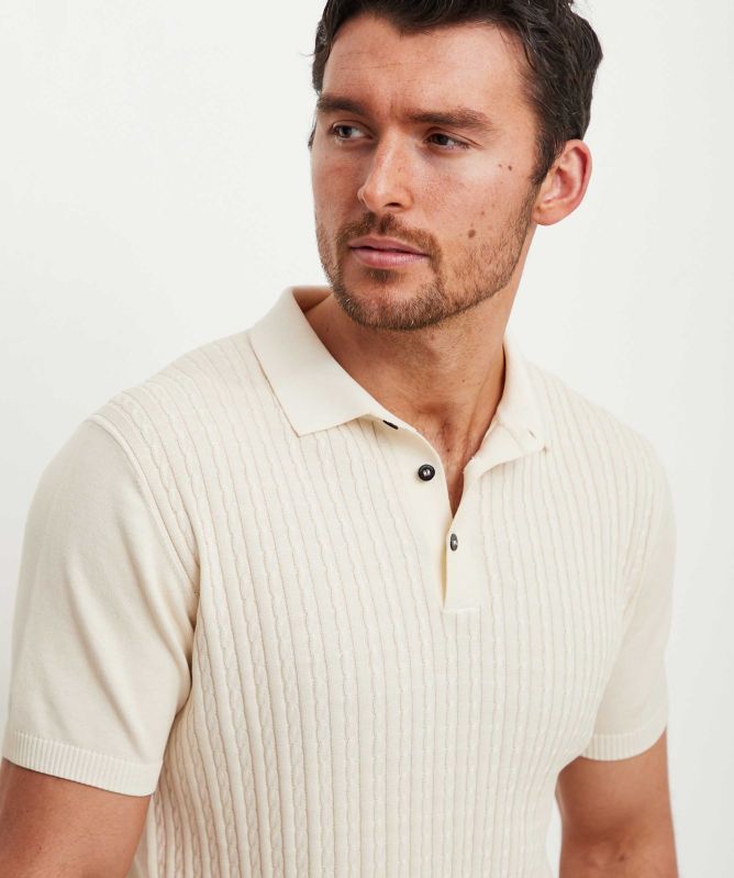 Peuterey Knitted Stem Polo Shirt