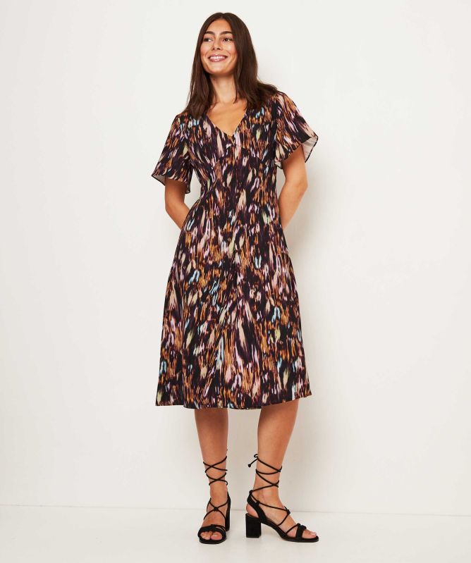 Paul Smith Abstract Floral Dress