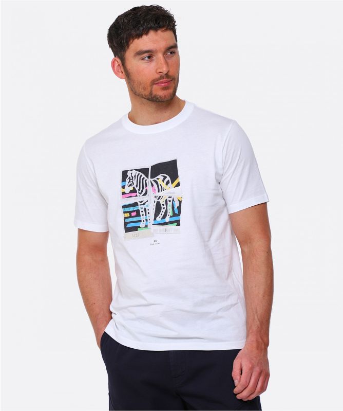 Paul Smith Cotton Zebra T-Shirt