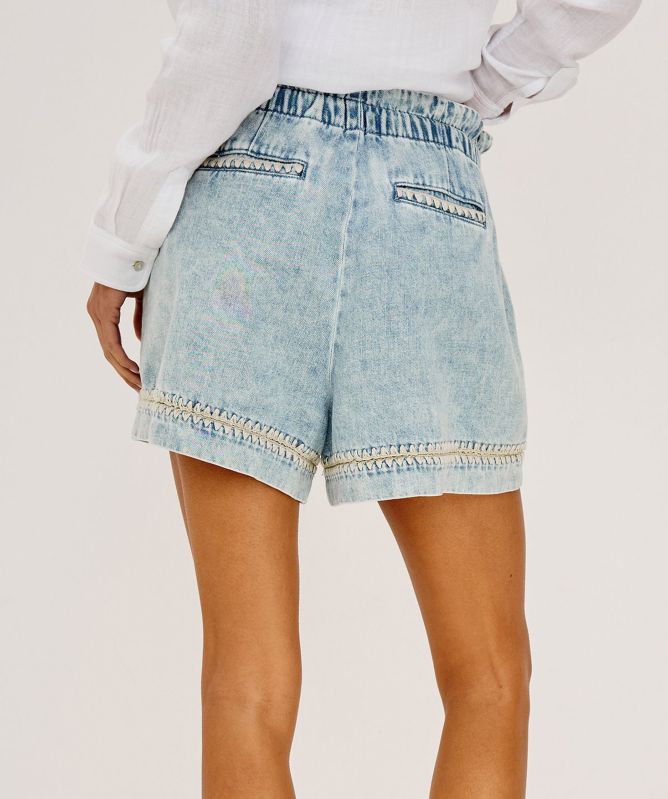 Rails Blanket Stitch Foster Shorts