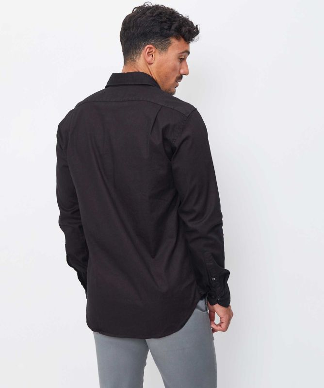 Stenstroms Fitted Body Denim Shirt