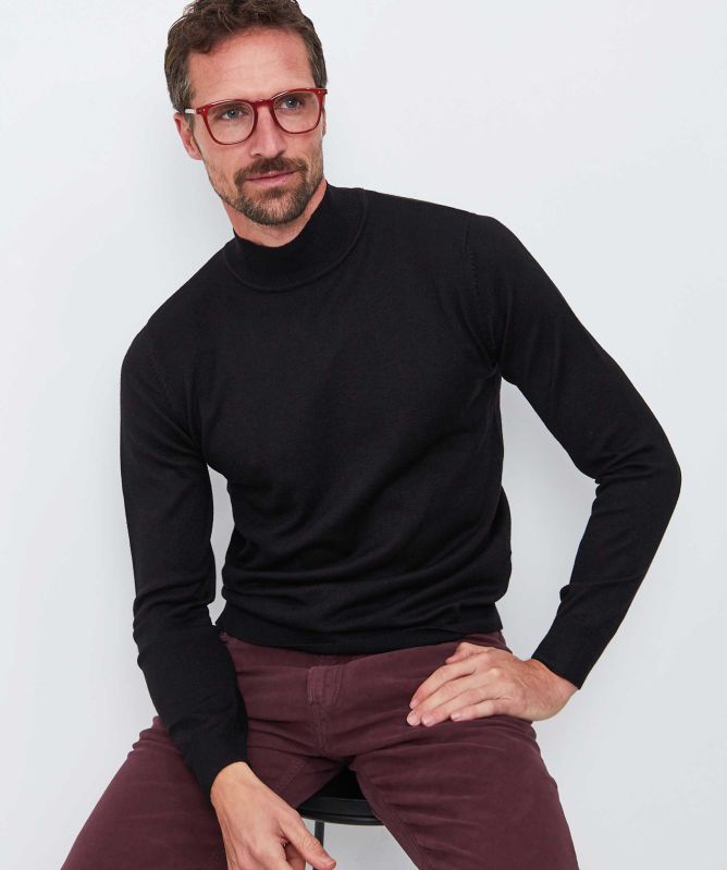 Seinse Mock Neck Jumper