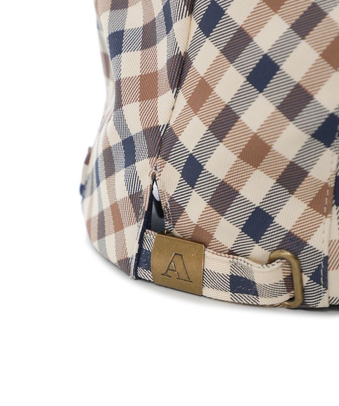 Aquascutum Club Check Flat Cap