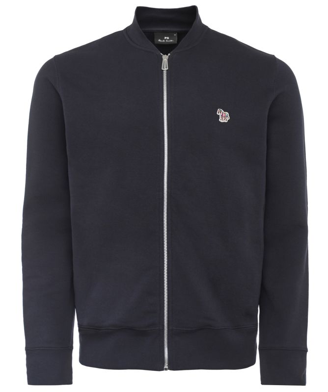 Paul Smith Zebra Logo Organic Cotton Bomber Jacket