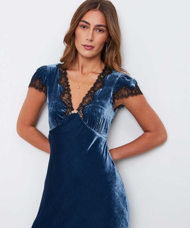 RIXO Clarice Midi Dress