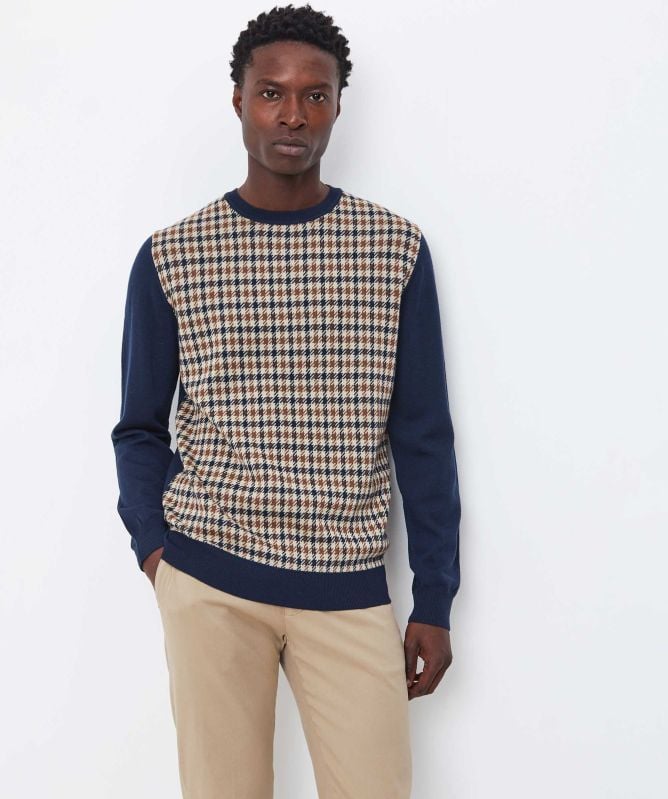 Aquascutum Houndstooth Jumper