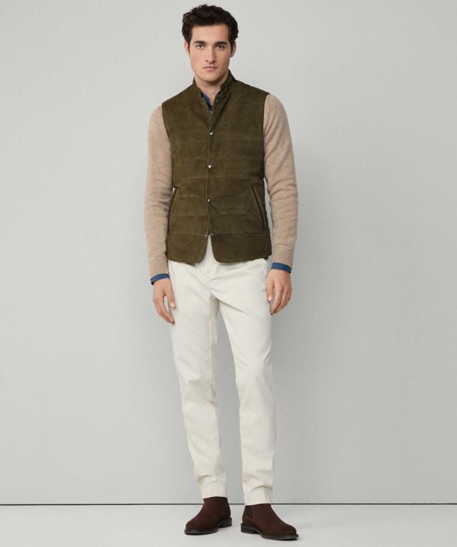Hackett Suede Regent Gilet