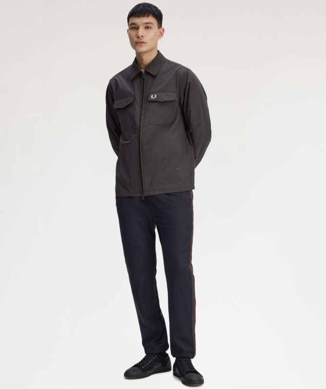 Fred Perry Textured Zip Overshirt