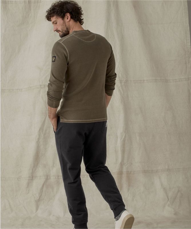 Belstaff Loopback Cotton Sweatpants